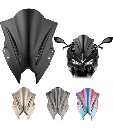 Amazon.com: Puig 3177F Racing Screen Kawasaki ZX-6R 19- C/Dark